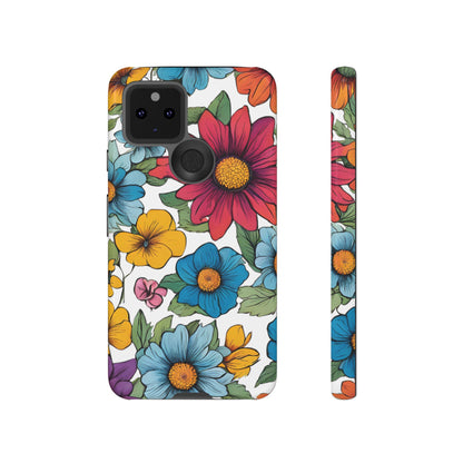 Floral Phone Case - for Apple, Samsung, and Google Phones