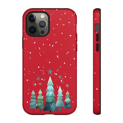 Christmas Pines Phone Case - for Apple, Samsung, and Google Phones