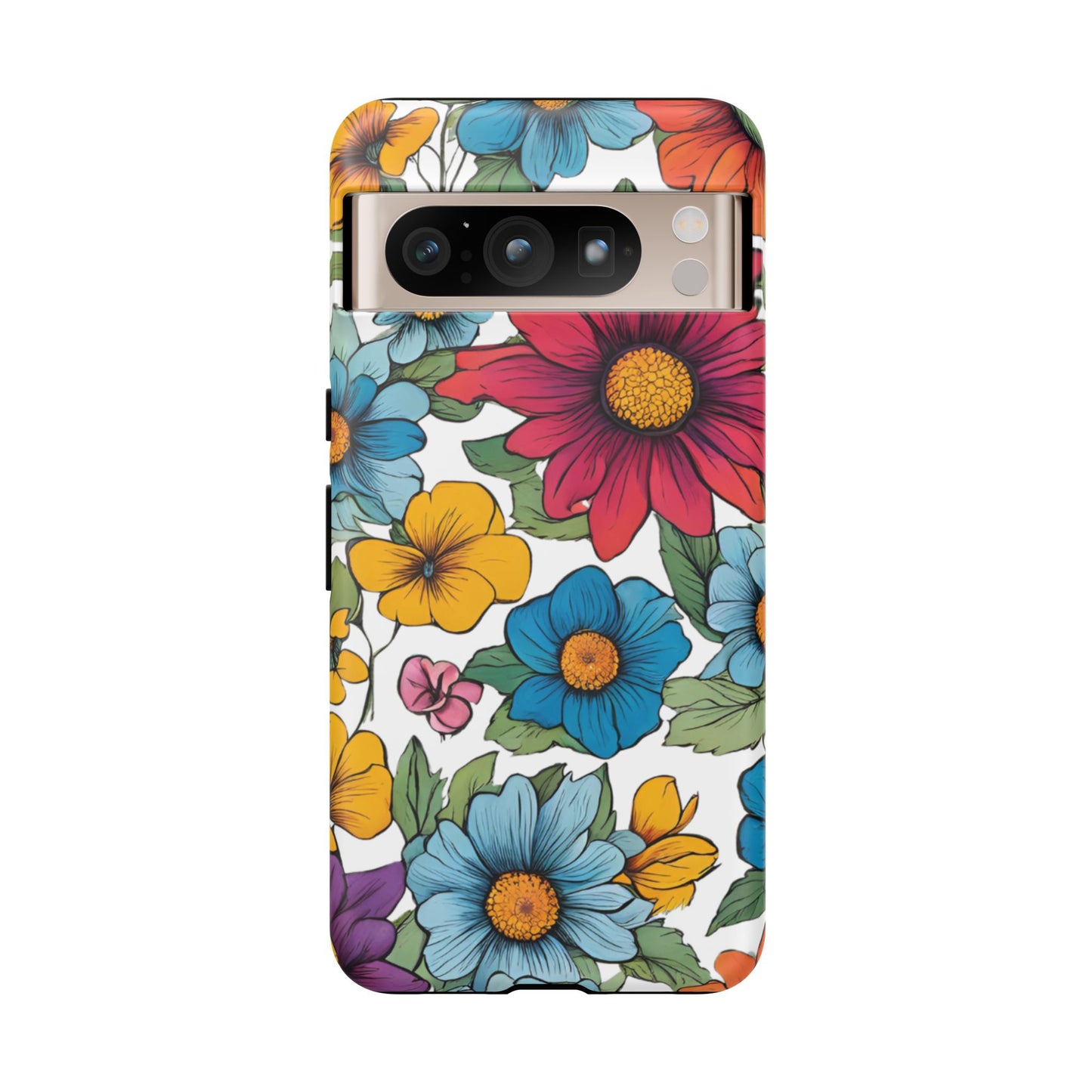 Floral Phone Case - for Apple, Samsung, and Google Phones