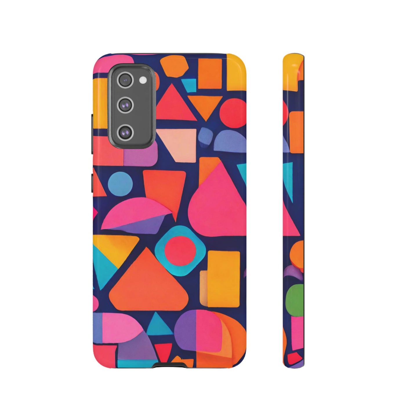 Abstract Geometric Shapes Phone Case - for Apple, Samsung, and Google Phones