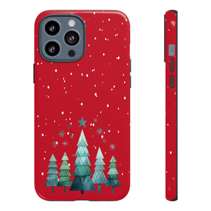 Christmas Pines Phone Case - for Apple, Samsung, and Google Phones