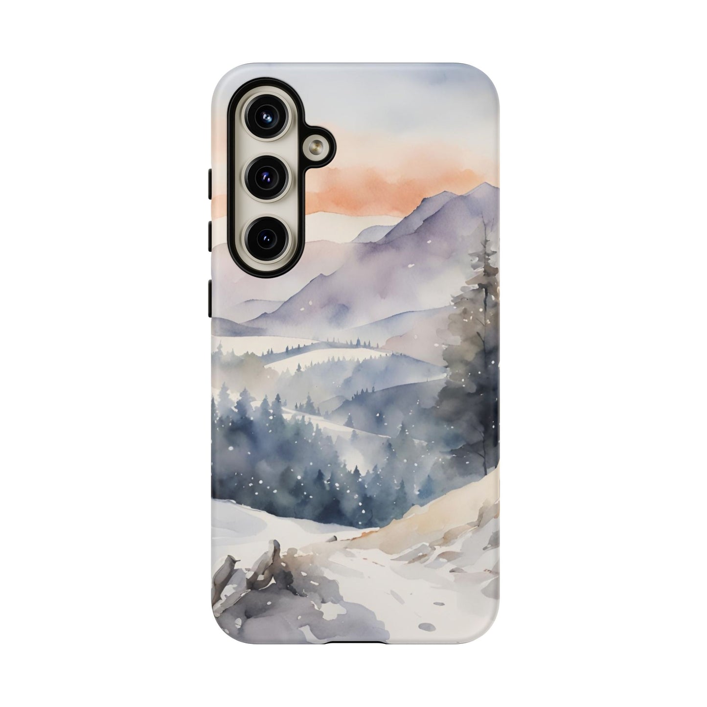 Winter Snowscape Phone Case - for Apple, Samsung, and Google Phones