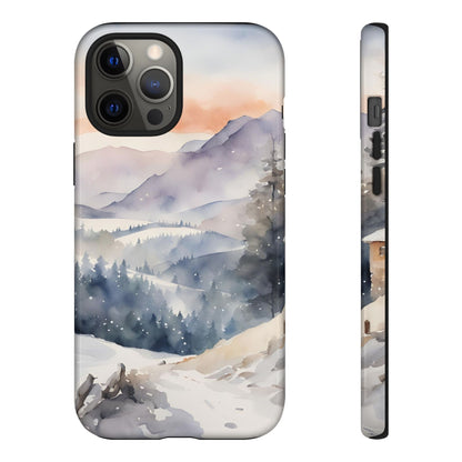 Winter Snowscape Phone Case - for Apple, Samsung, and Google Phones