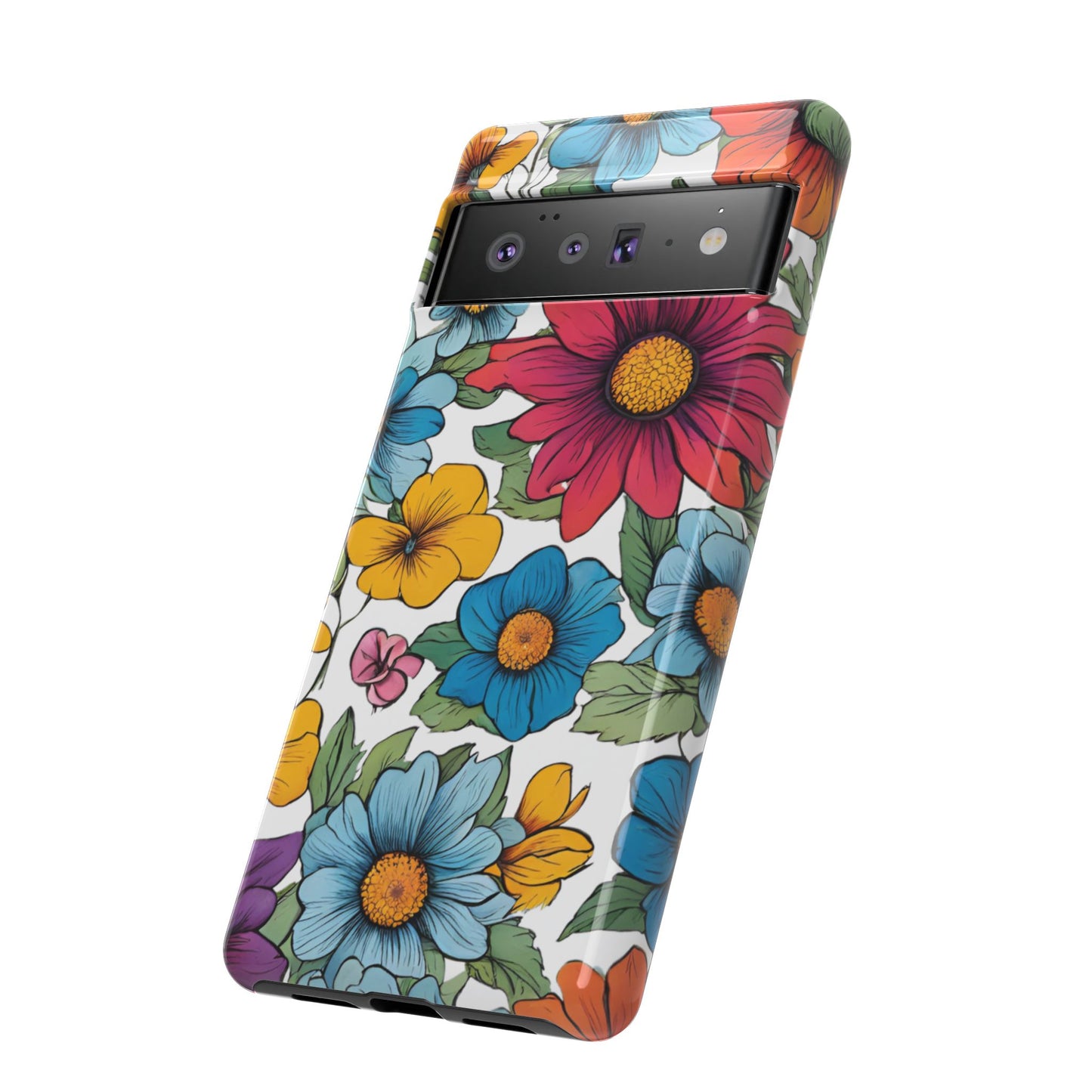 Floral Phone Case - for Apple, Samsung, and Google Phones