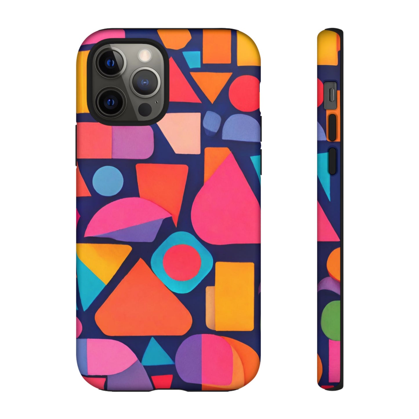 Abstract Geometric Shapes Phone Case - for Apple, Samsung, and Google Phones