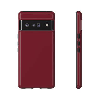 Burgundy Phone Case - for Apple, Samsung, and Google Phones