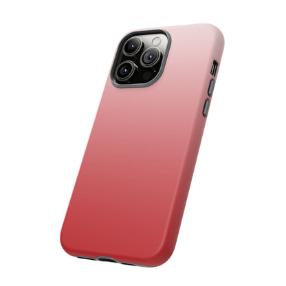 Ombre Crimson and Cream Phone Case - for Apple, Samsung, and Google Phones