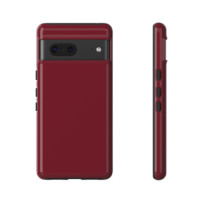 Burgundy Phone Case - for Apple, Samsung, and Google Phones