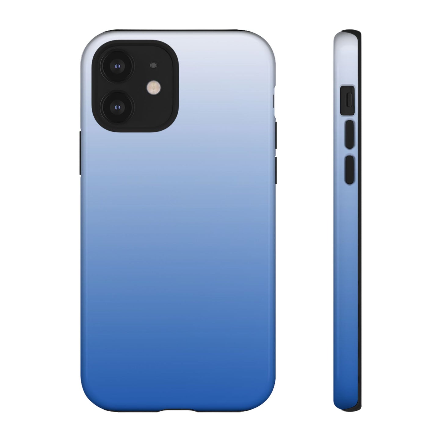 Ombre Blue and White Phone Case - for Apple, Samsung, and Google Phones