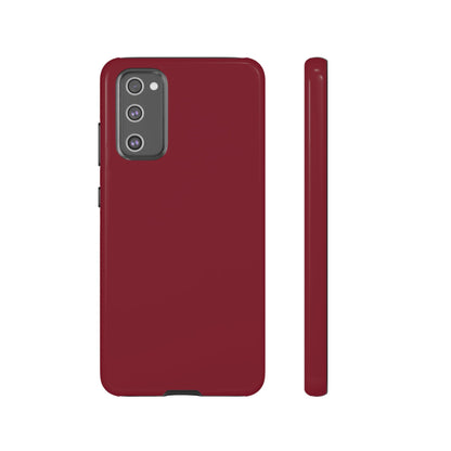 Burgundy Phone Case - for Apple, Samsung, and Google Phones