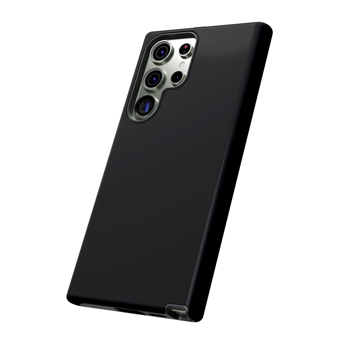 Black Phone Case - for Apple, Samsung, and Google Phones