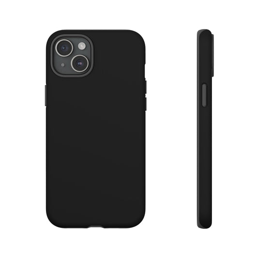 Black Phone Case - for Apple, Samsung, and Google Phones