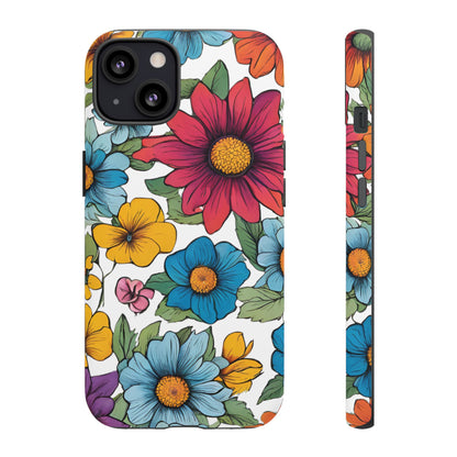 Floral Phone Case - for Apple, Samsung, and Google Phones