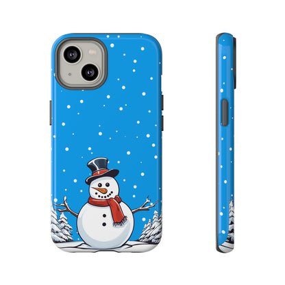 Snowman Phone Case - for Apple, Samsung, and Google Phones