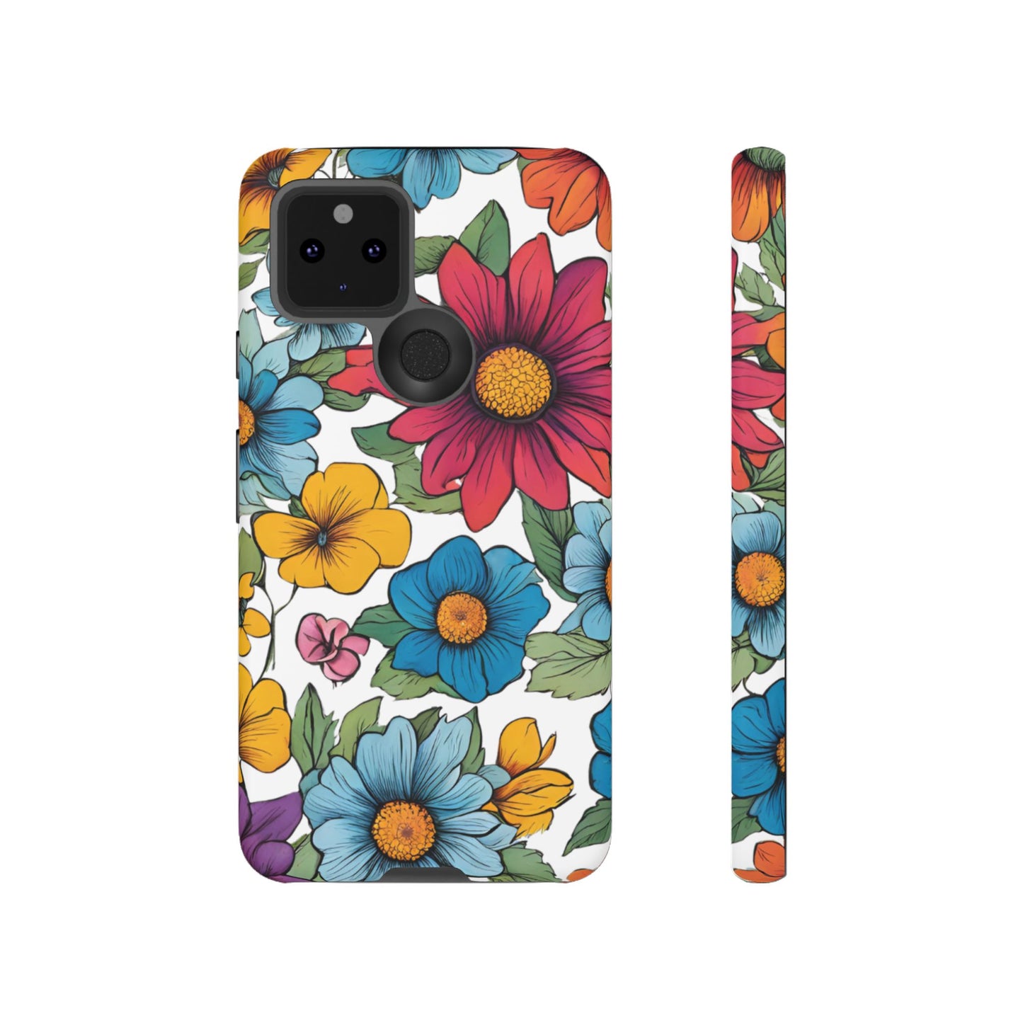 Floral Phone Case - for Apple, Samsung, and Google Phones