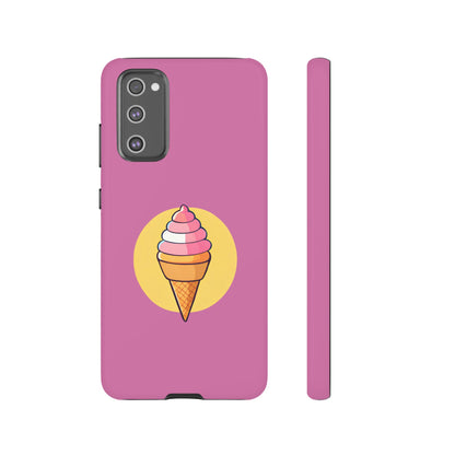 Ice Cream Cone Phone Case - for Apple, Samsung, and Google Phones