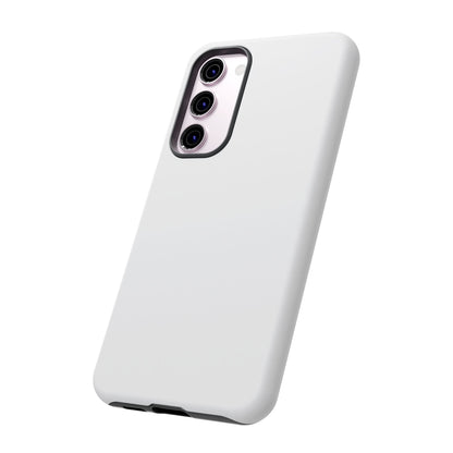 White Phone Case - for Apple, Samsung, and Google Phones