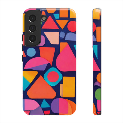 Abstract Geometric Shapes Phone Case - for Apple, Samsung, and Google Phones