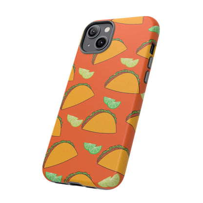 Tacos and Lime Phone Case - for Apple, Samsung, and Google Phones