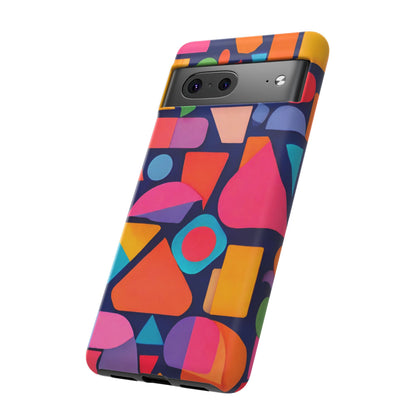 Abstract Geometric Shapes Phone Case - for Apple, Samsung, and Google Phones