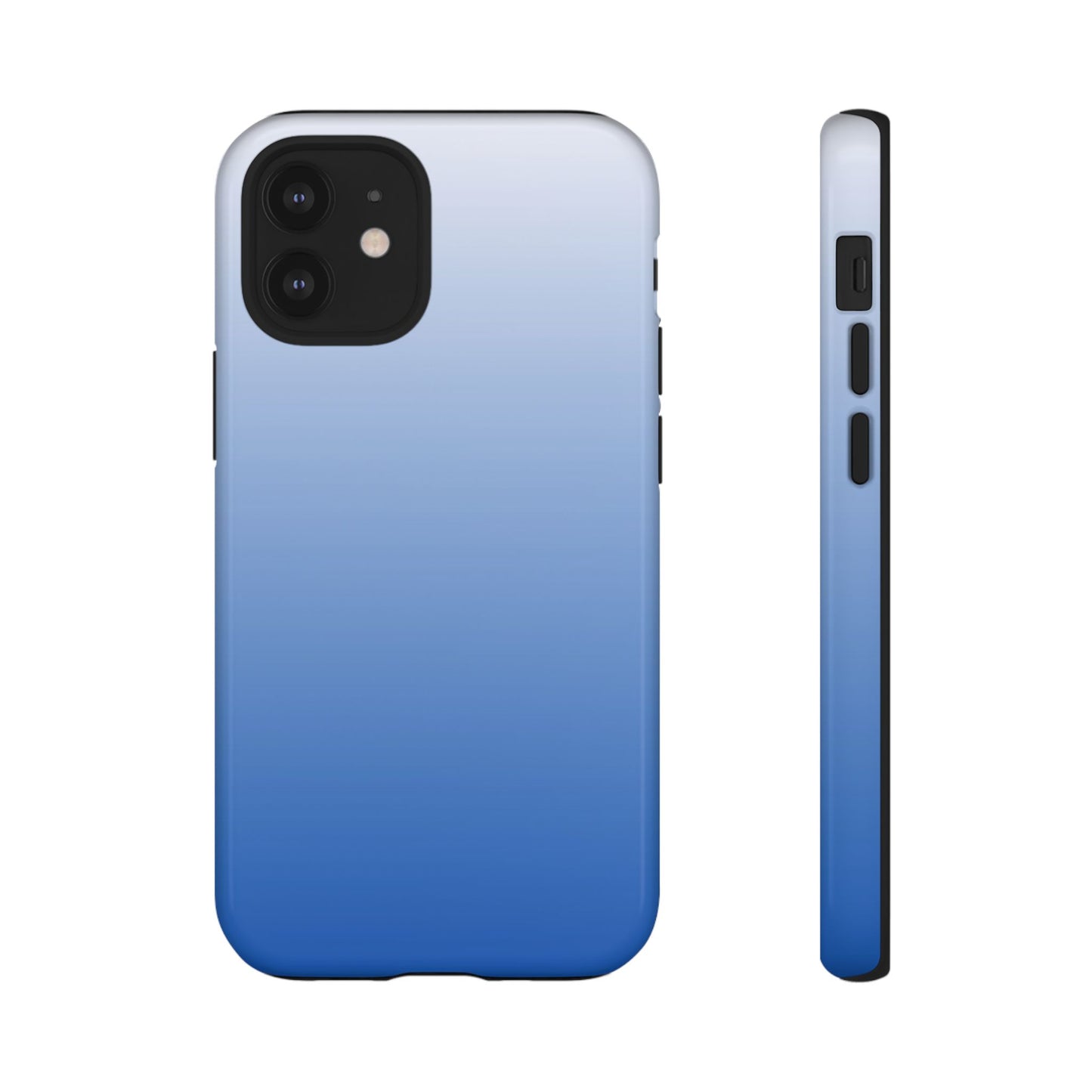 Ombre Blue and White Phone Case - for Apple, Samsung, and Google Phones