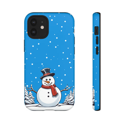 Snowman Phone Case - for Apple, Samsung, and Google Phones