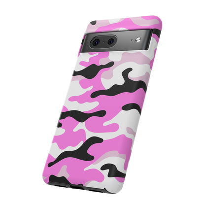 Pink Camo Phone Case  - for Apple, Samsung, and Google Phones