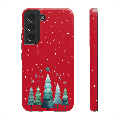 Christmas Pines Phone Case - for Apple, Samsung, and Google Phones