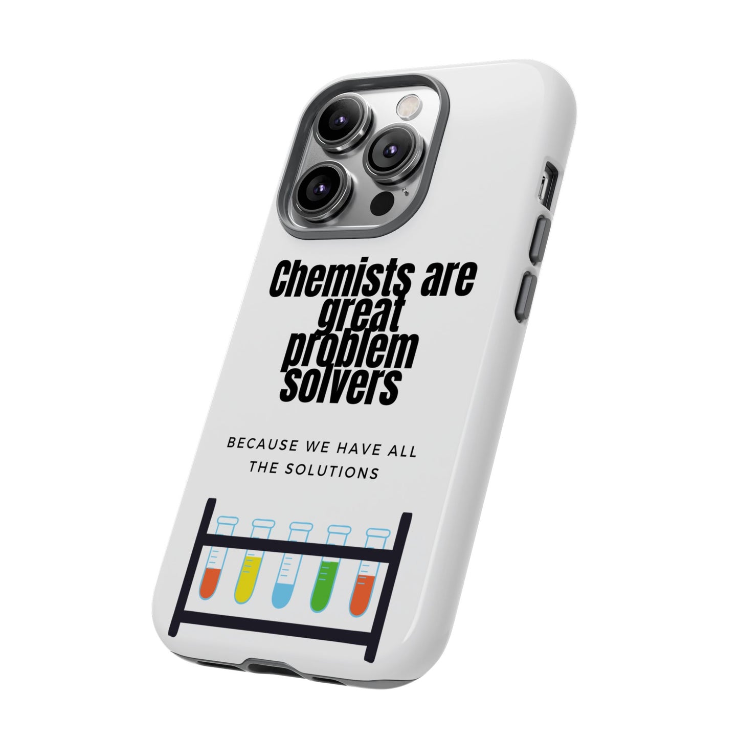 Funny Chemist Phone Case - for Apple, Samsung, and Google Phones