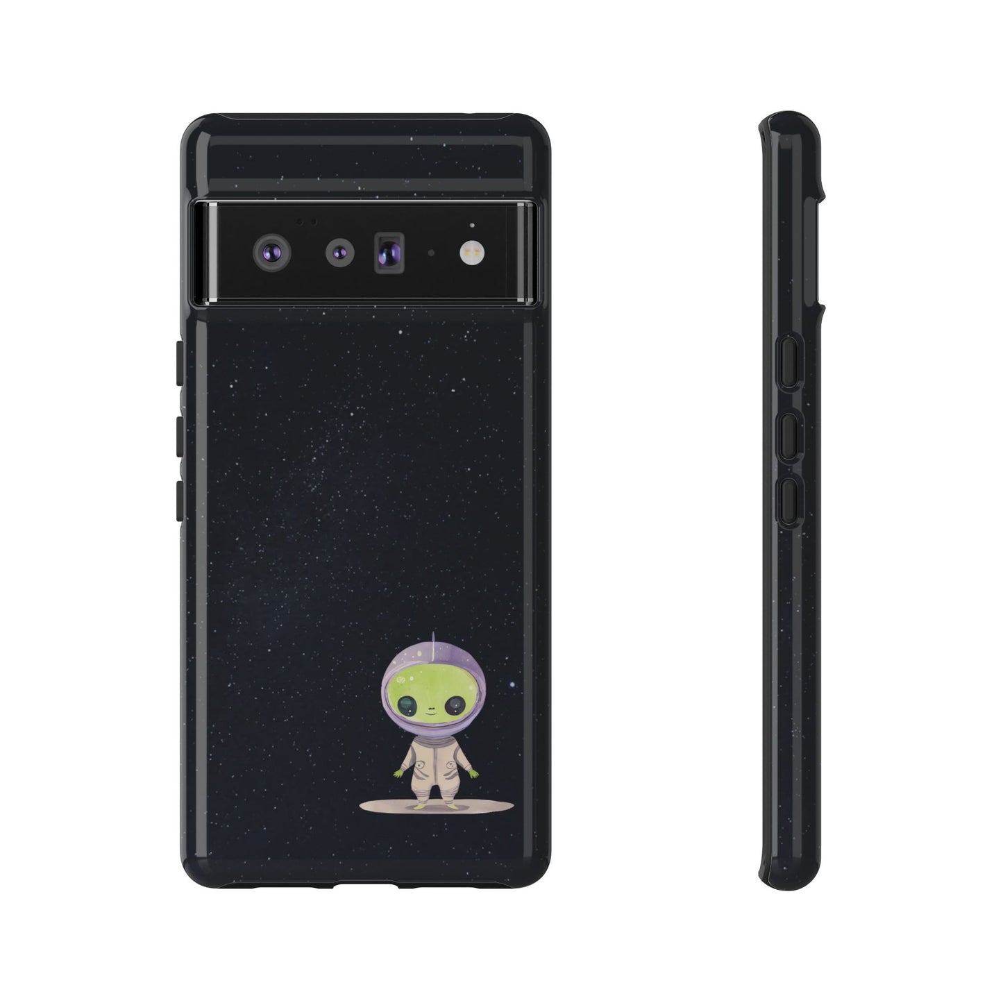 Cosmic Alien Phone Case - for Apple, Samsung, and Google Phones