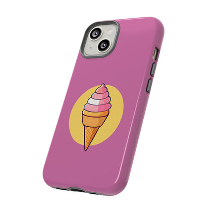 Ice Cream Cone Phone Case - for Apple, Samsung, and Google Phones