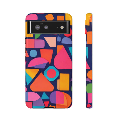 Abstract Geometric Shapes Phone Case - for Apple, Samsung, and Google Phones