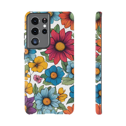 Floral Phone Case - for Apple, Samsung, and Google Phones