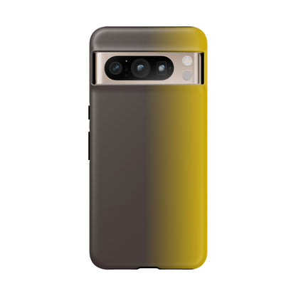 Ombre Brown and Gold Phone Case - for Apple, Samsung, and Google Phones