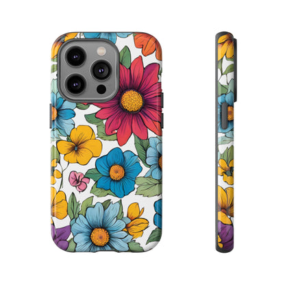 Floral Phone Case - for Apple, Samsung, and Google Phones