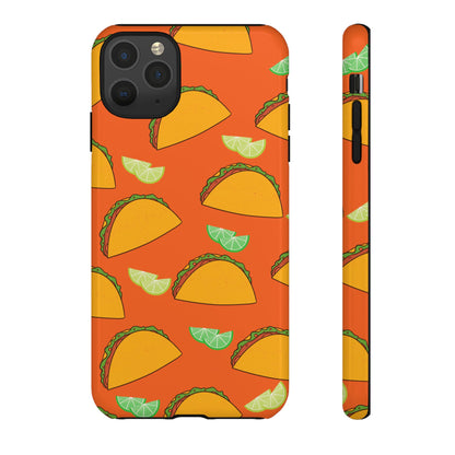 Tacos and Lime Phone Case - for Apple, Samsung, and Google Phones