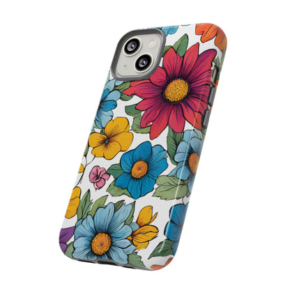 Floral Phone Case - for Apple, Samsung, and Google Phones