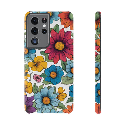 Floral Phone Case - for Apple, Samsung, and Google Phones