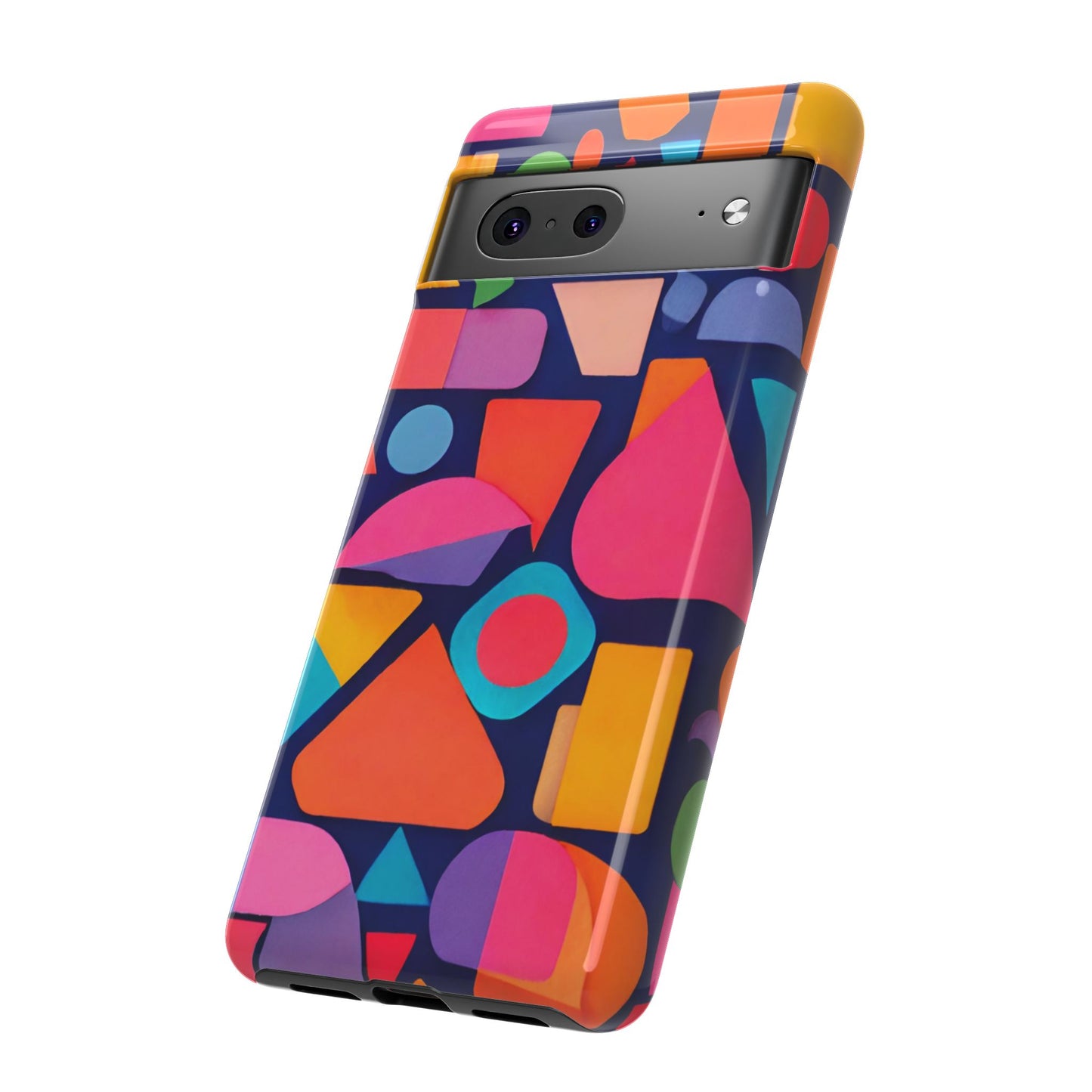 Abstract Geometric Shapes Phone Case - for Apple, Samsung, and Google Phones