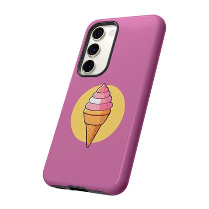 Ice Cream Cone Phone Case - for Apple, Samsung, and Google Phones