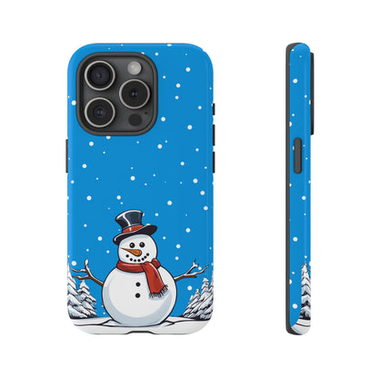 Snowman Phone Case - for Apple, Samsung, and Google Phones