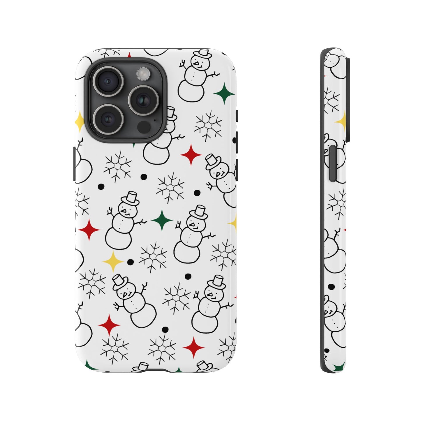 Snowy Sketches Phone Case - for Apple, Samsung, and Google Phones