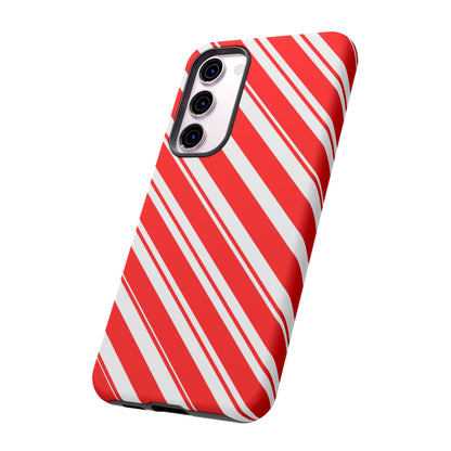 Candy Cane Phone Case - for Apple, Samsung, and Google Phones