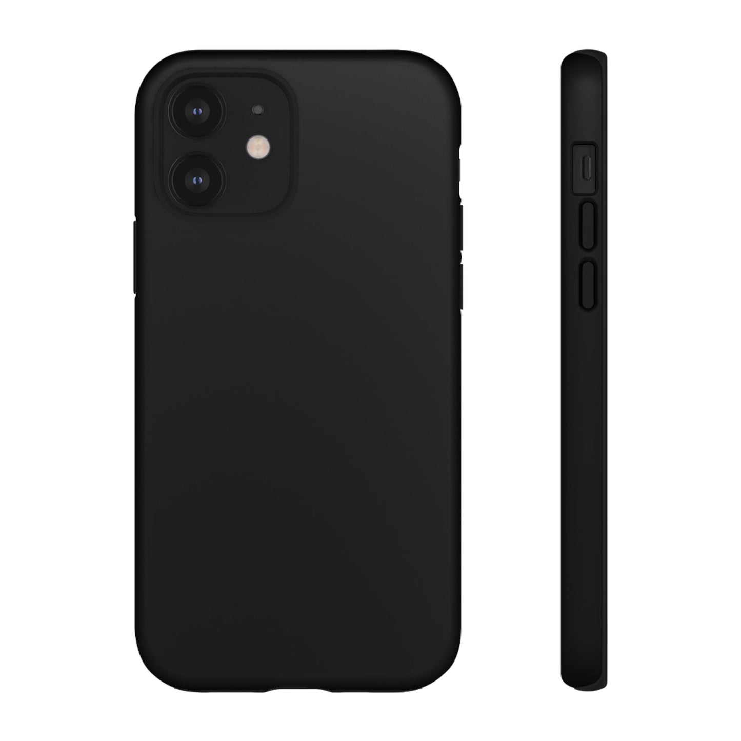 Black Phone Case - for Apple, Samsung, and Google Phones