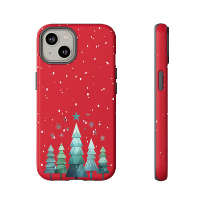 Christmas Pines Phone Case - for Apple, Samsung, and Google Phones