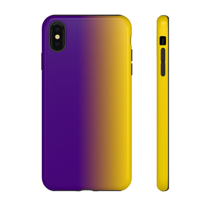 Ombre Purple and Gold Phone Case - for Apple, Samsung, and Google Phones