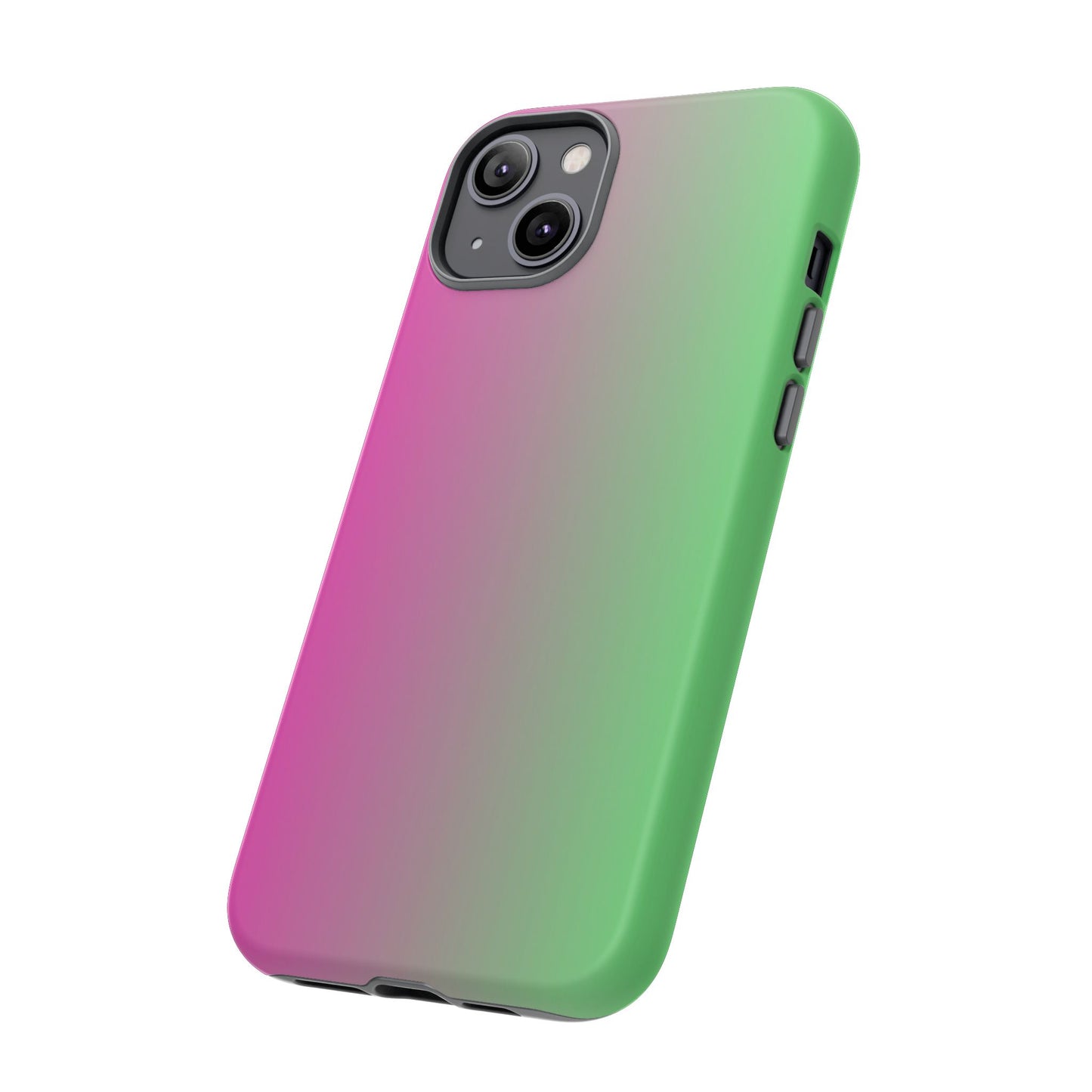 Ombre Pink and Green Phone Case - for Apple, Samsung, and Google Phones