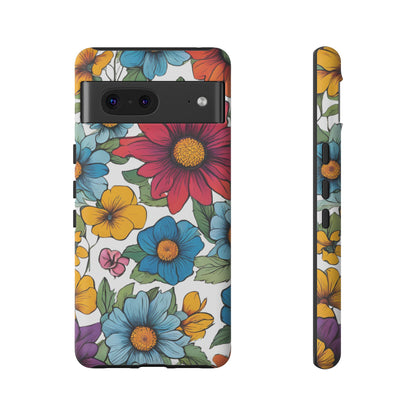 Floral Phone Case - for Apple, Samsung, and Google Phones