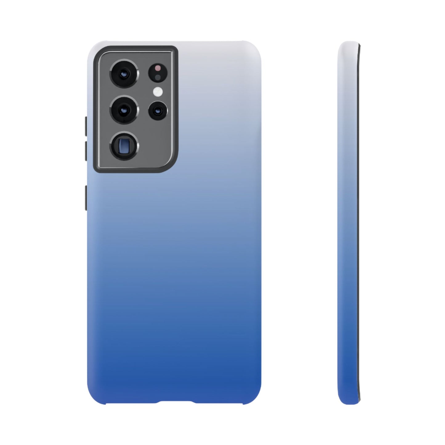 Ombre Blue and White Phone Case - for Apple, Samsung, and Google Phones