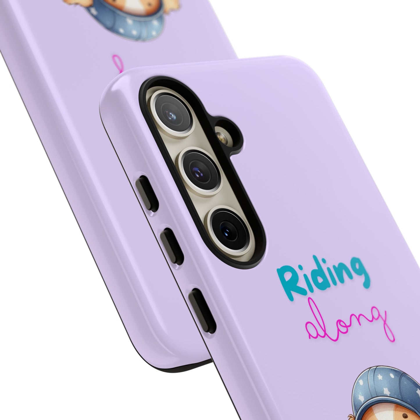 Purple Puppy Phone Case - for Apple, Samsung, and Google Phones